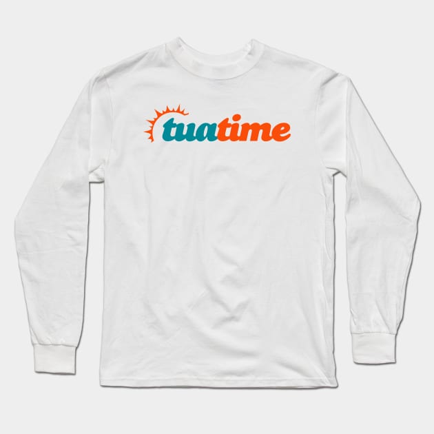 Tua Time Long Sleeve T-Shirt by Merlino Creative